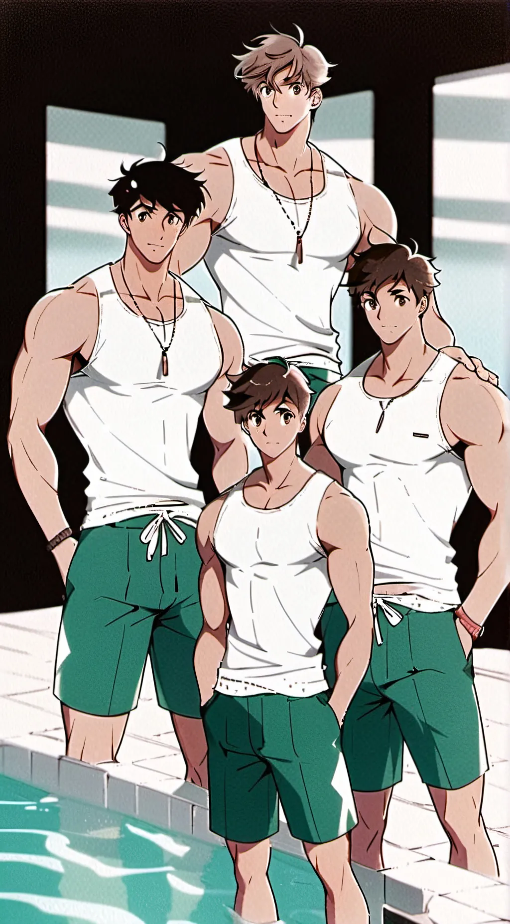 ai character: Nui,Andrei,Luke,Jj background