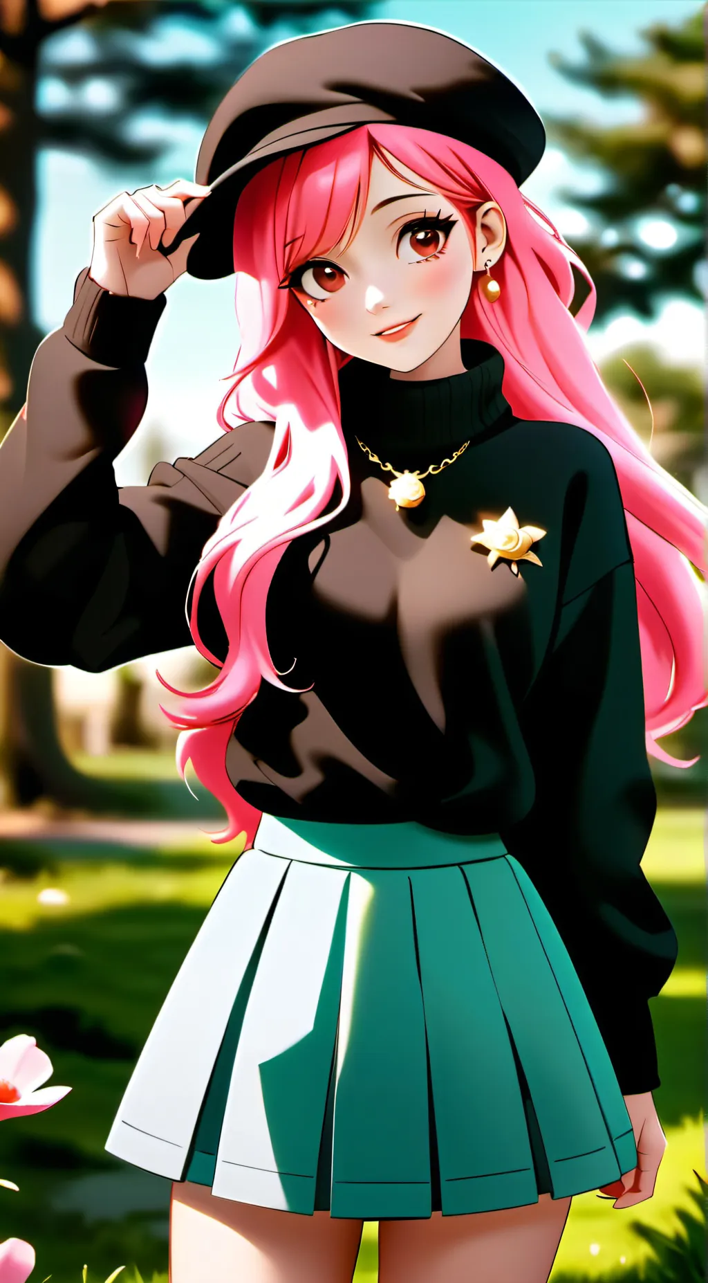 ai character: Lena  background