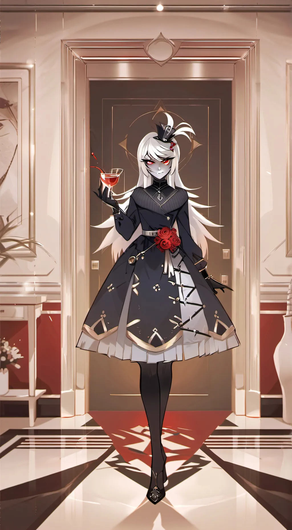 ai character: carmilla background