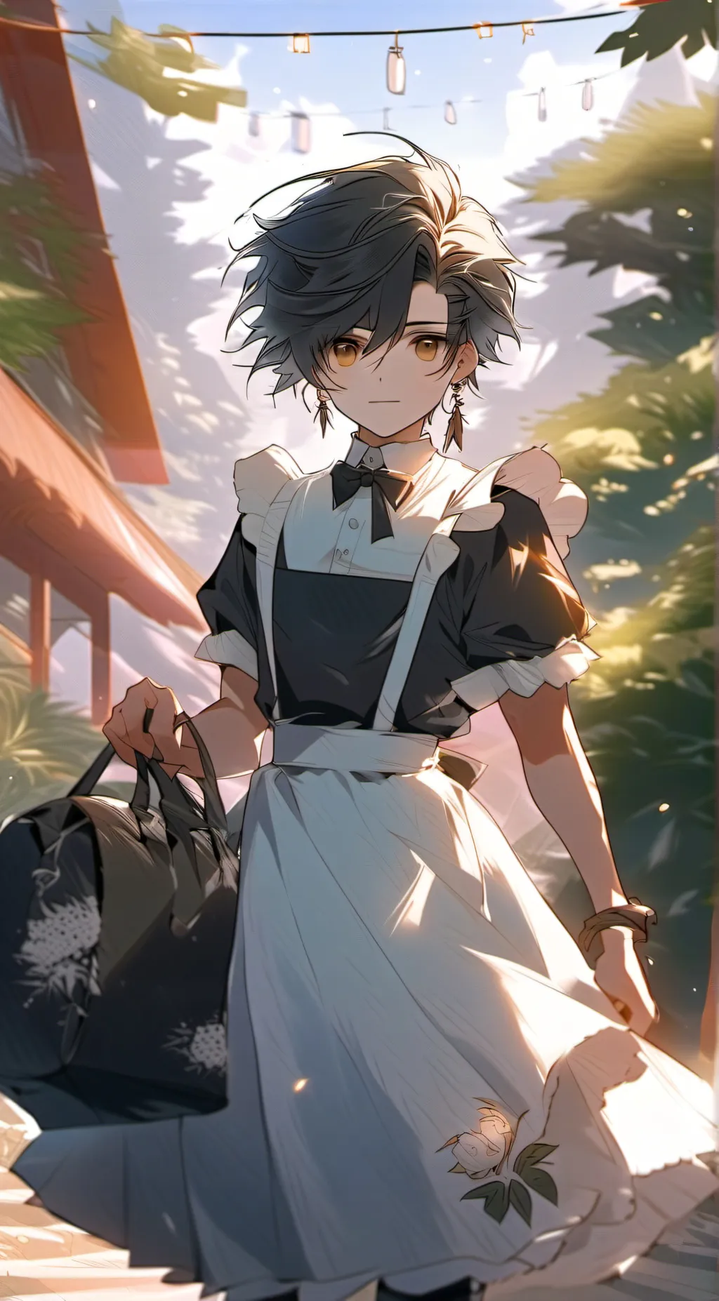 ai character: luke  background