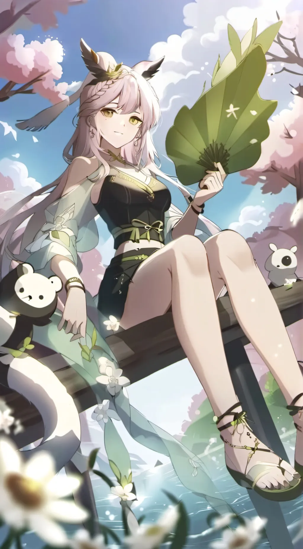 ai character: Willow  background