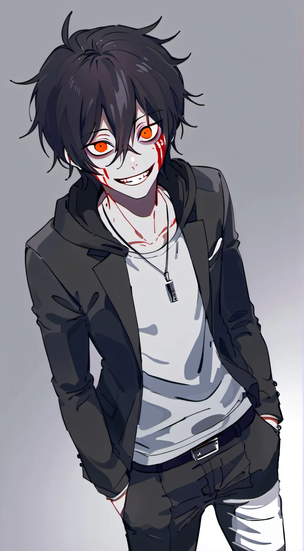 ai character: jeff the killer  background