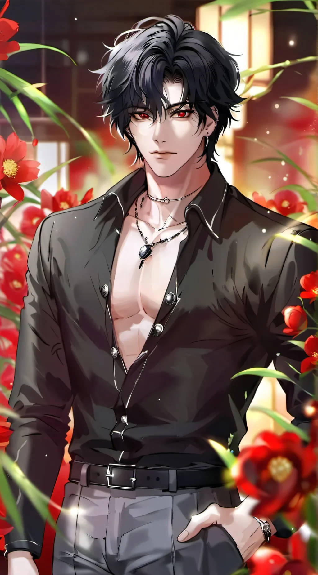 ai character: Zane  background