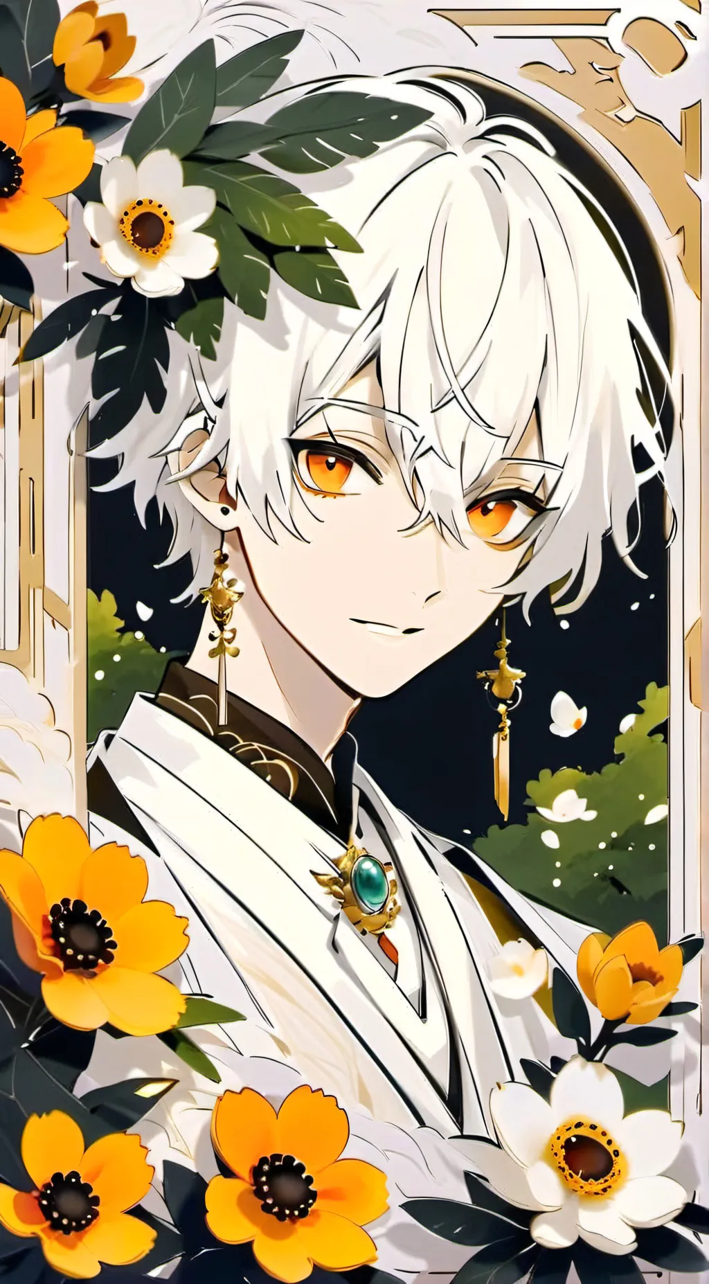 ai character: hzip and Oliver  background