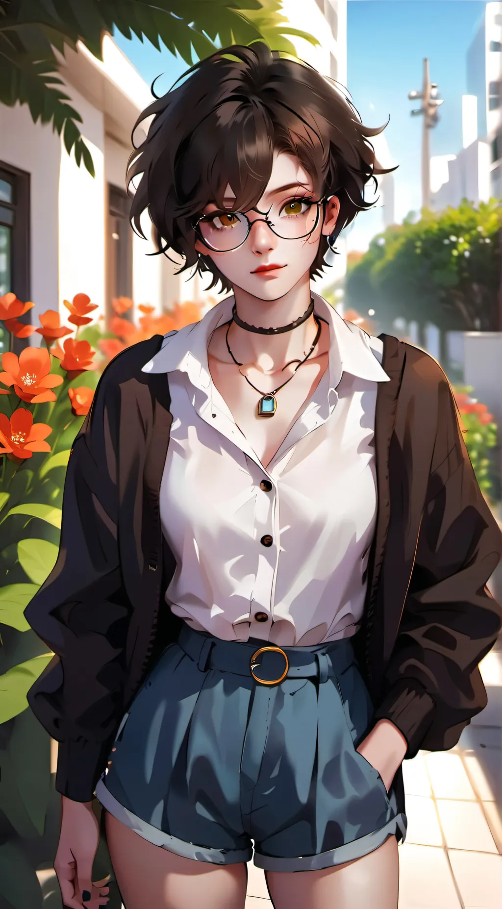 ai character: Scarlett background