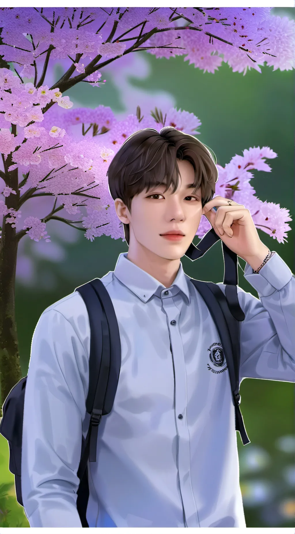 ai character: Maki (&TEAM) background