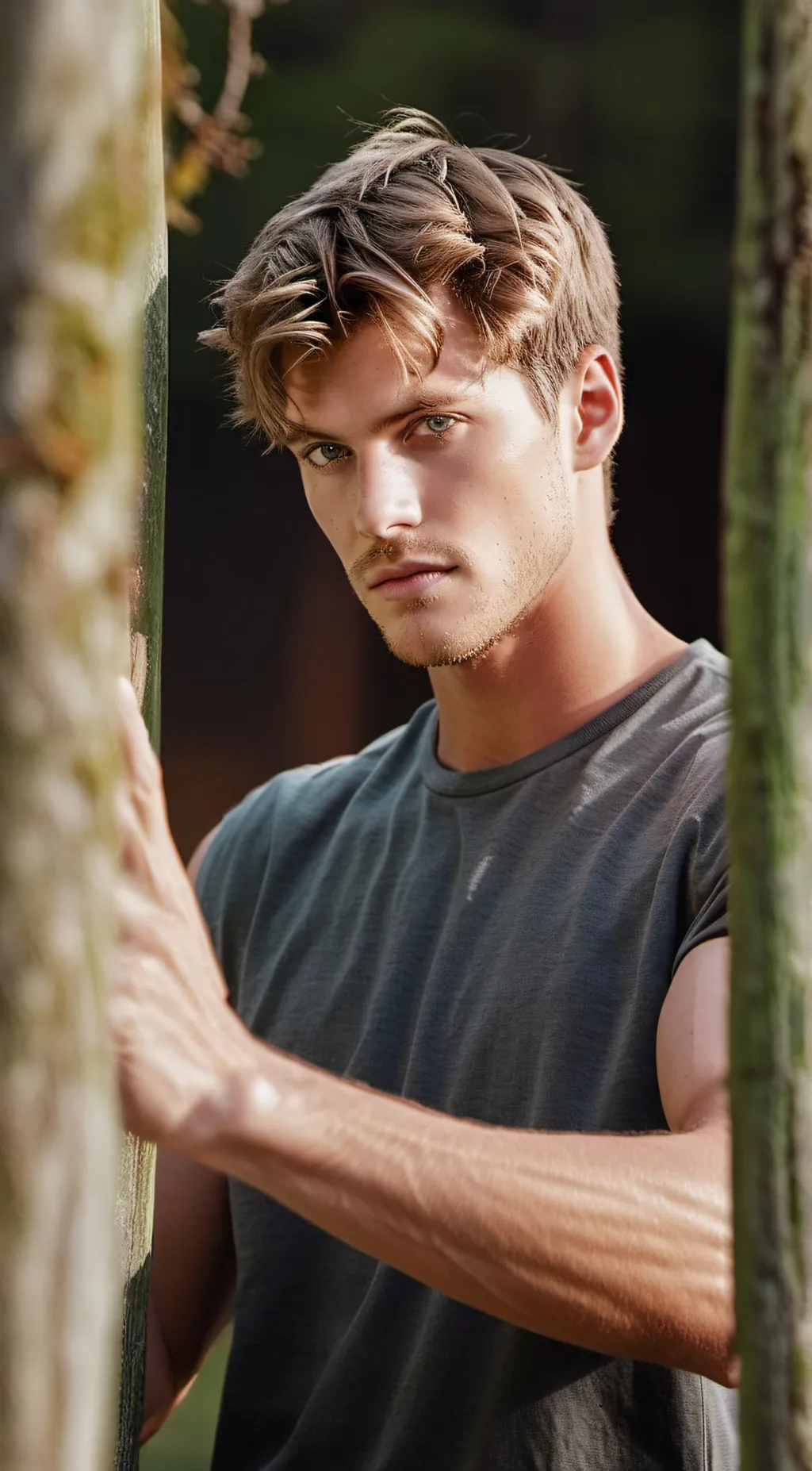 ai character: Leo  background