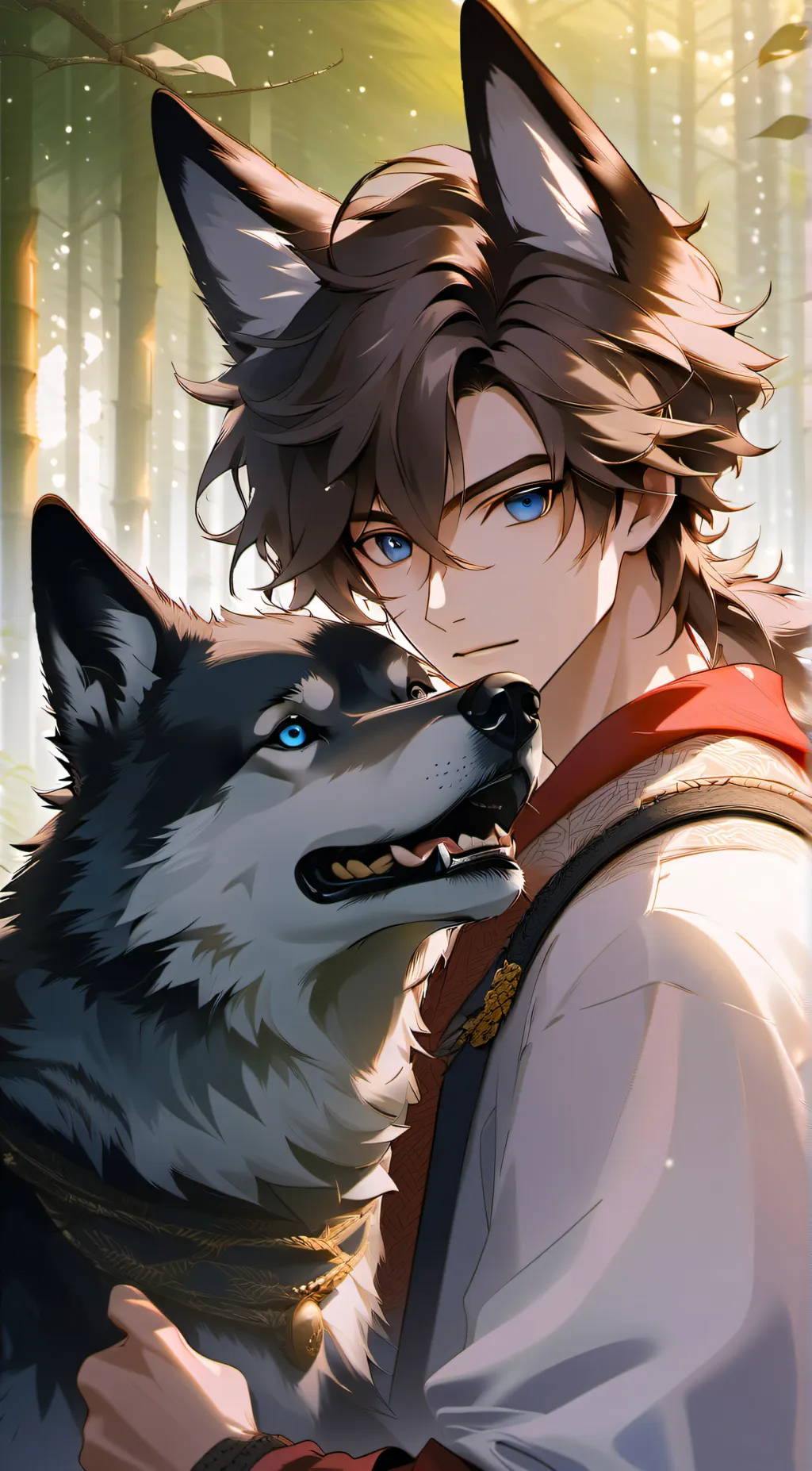 ai character: Aztec background