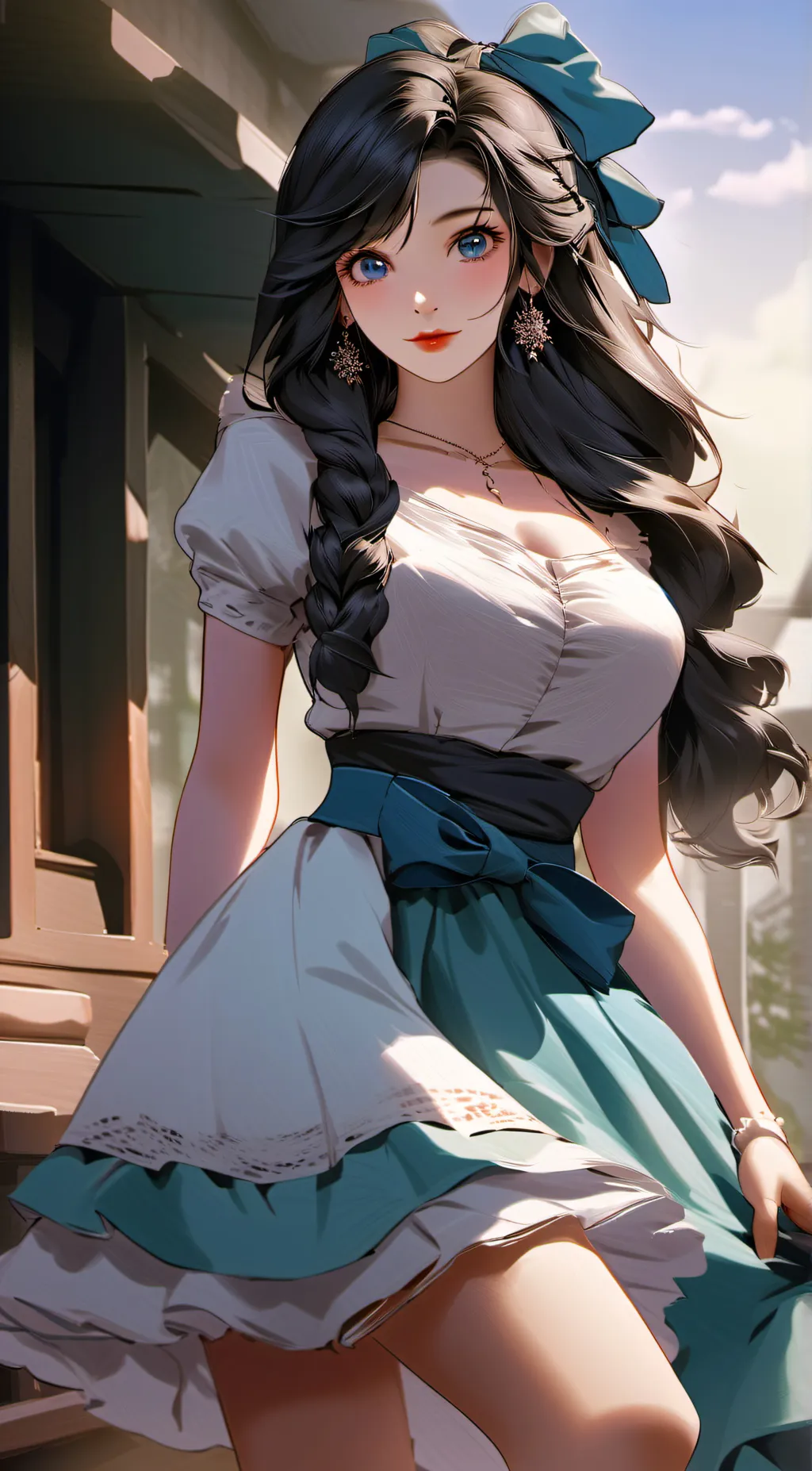 ai character: Desirae  background