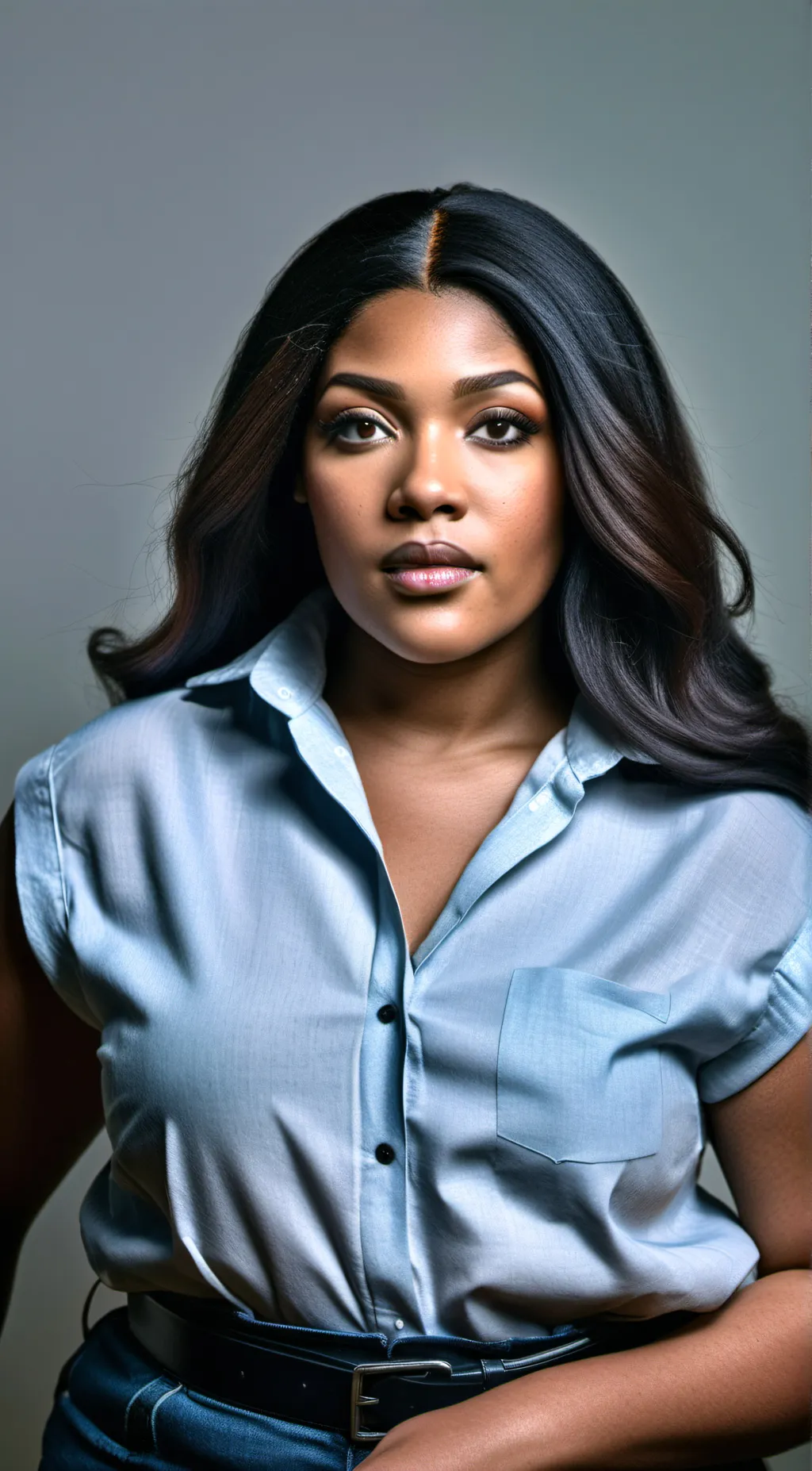 ai character: violet iverson background