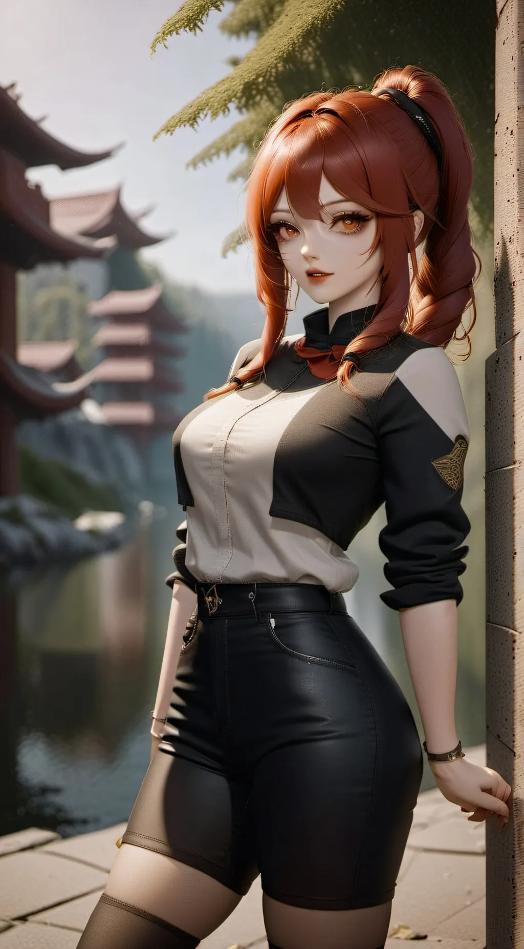 ai character: makima background