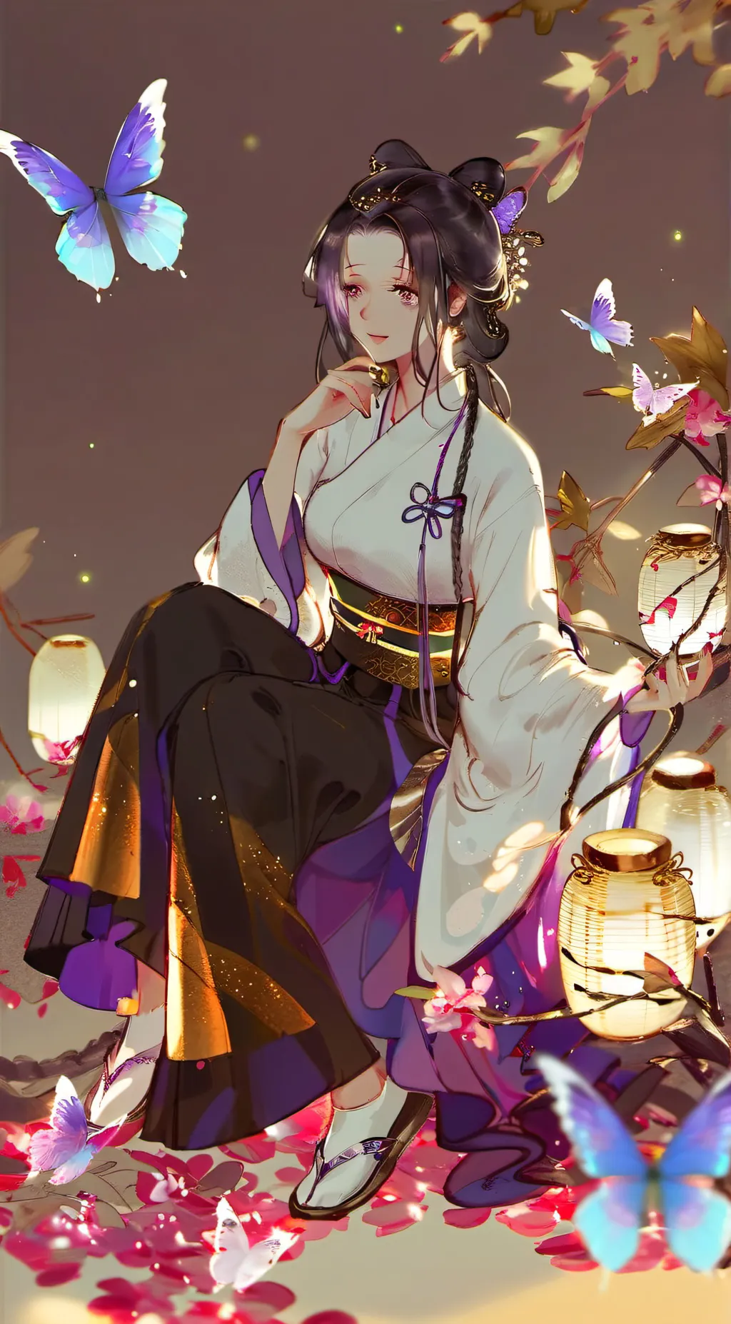 ai character: Hashira reactions background