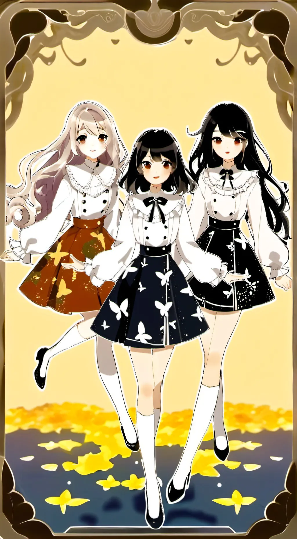 ai character: Ema And Emily. Lil background