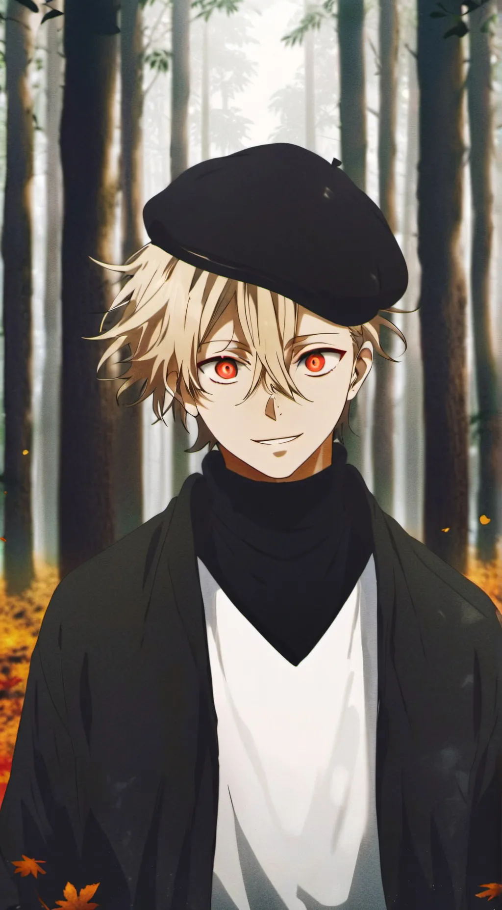 ai character: Douma  background