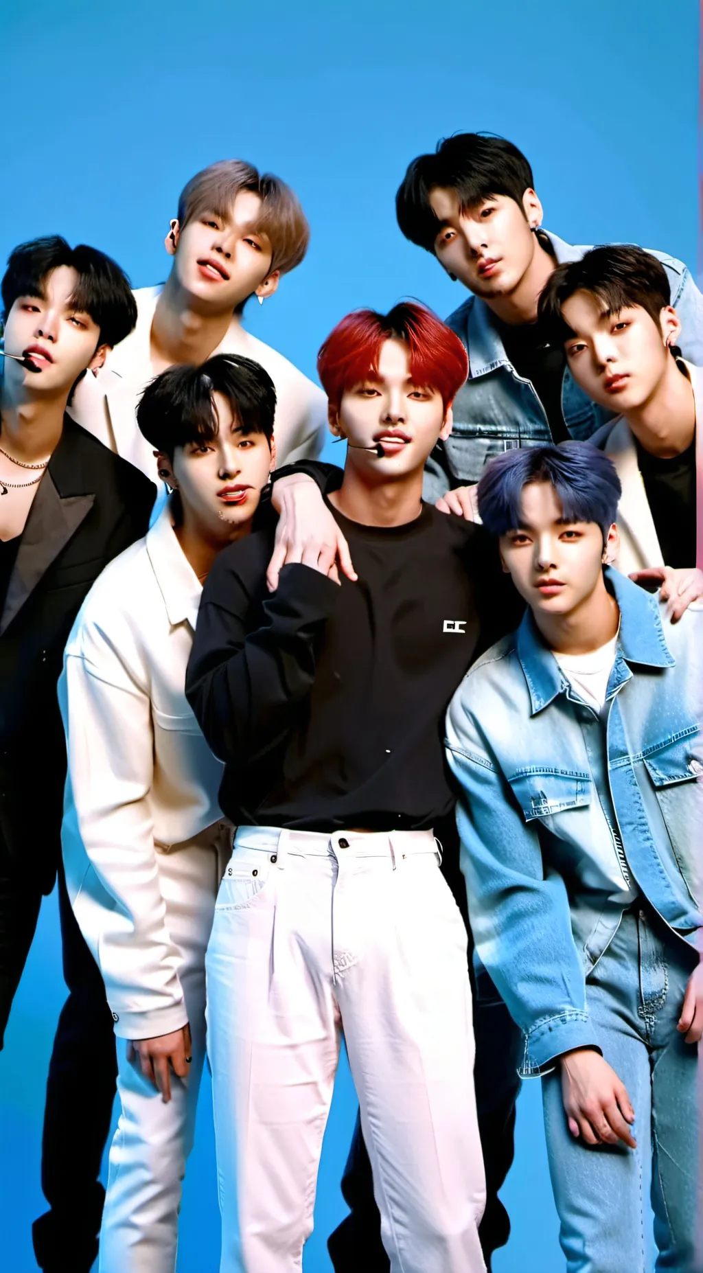 ai character: BTS💜💜💜💜💜💜 background