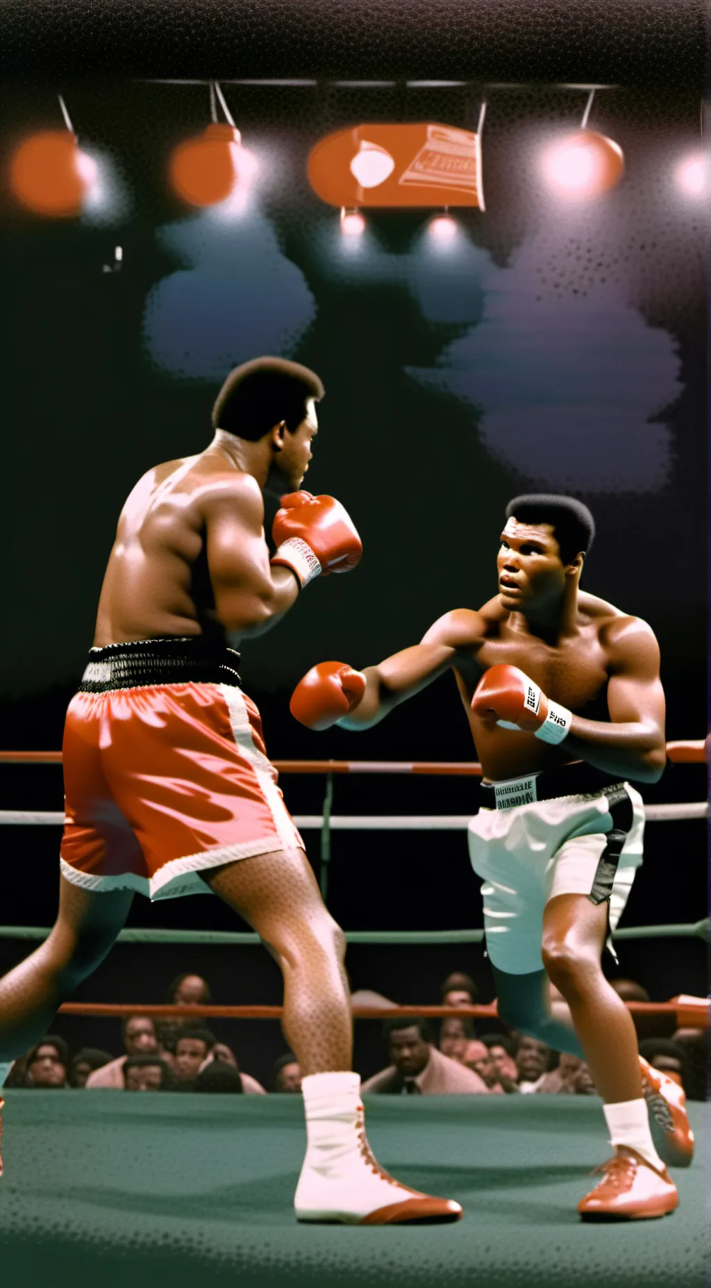 ai character: ali vs foreman II background