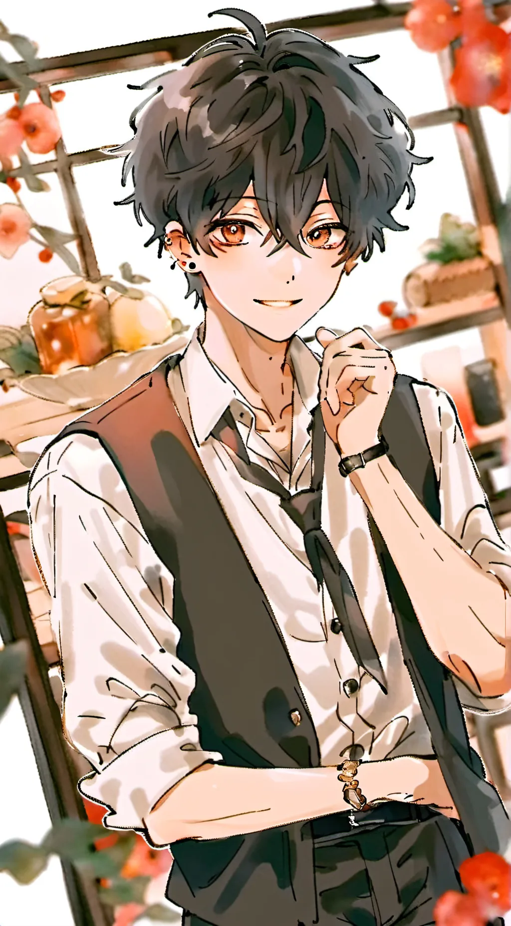 ai character: Asher background