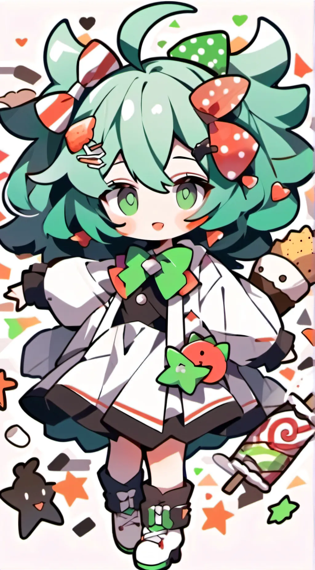 ai character: Candy Corn (OC) background