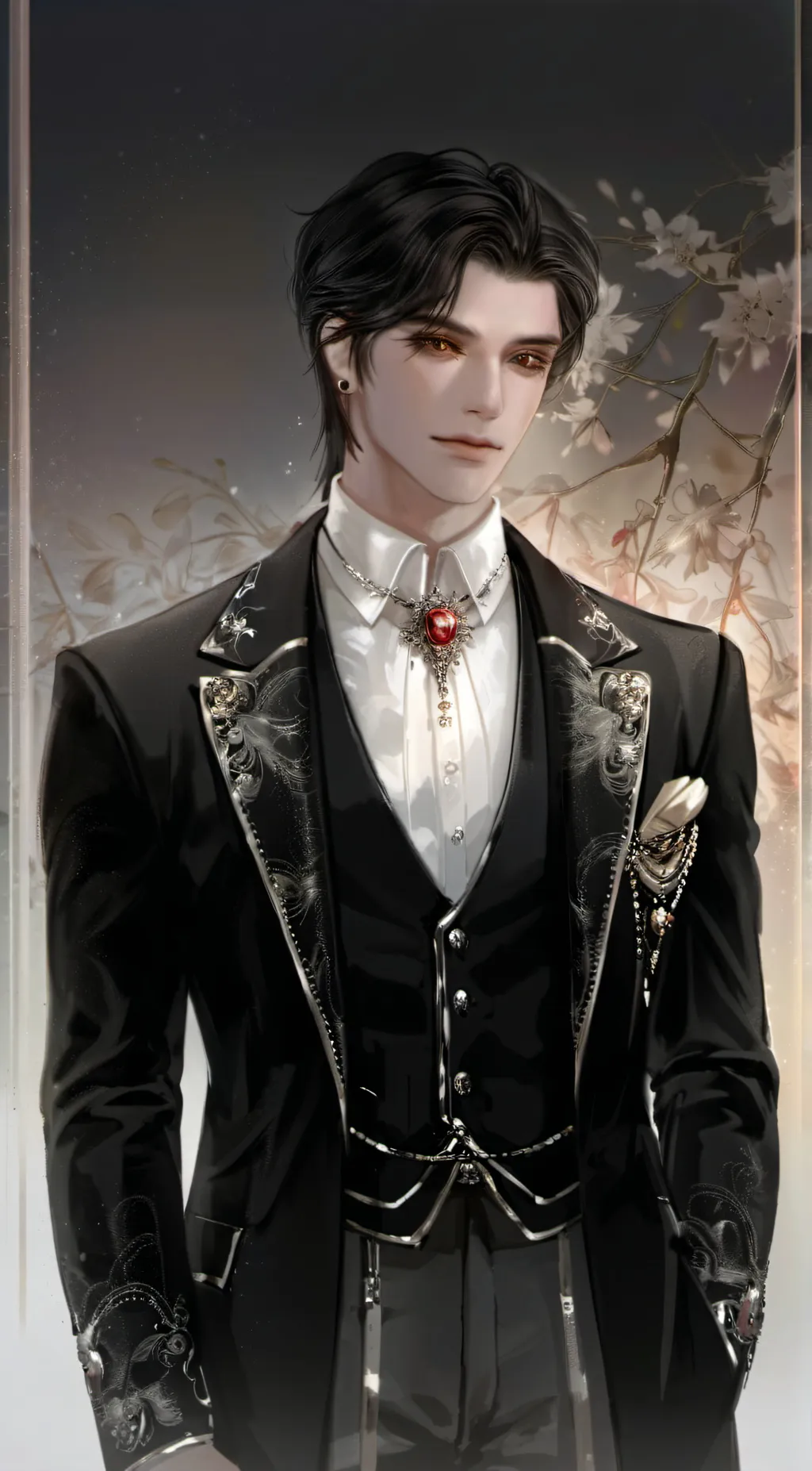 ai character: Adam background