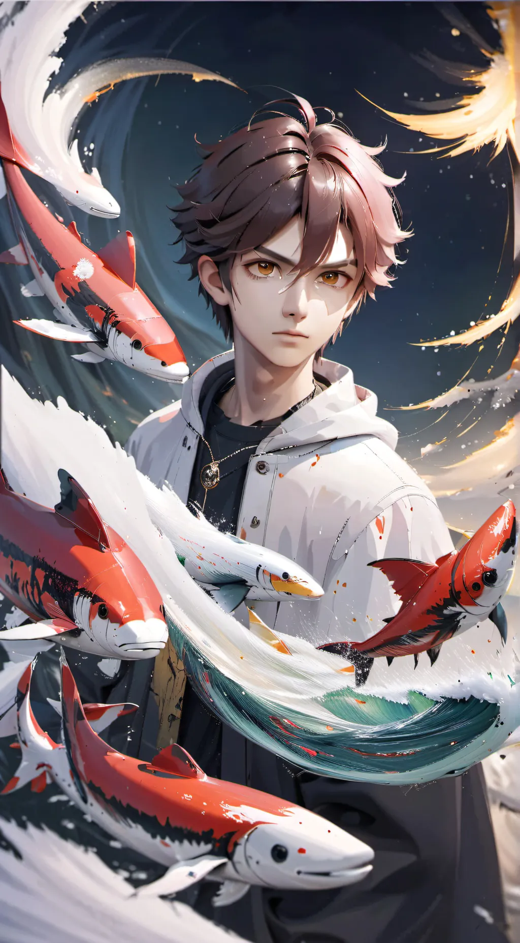 ai character: Ryu background