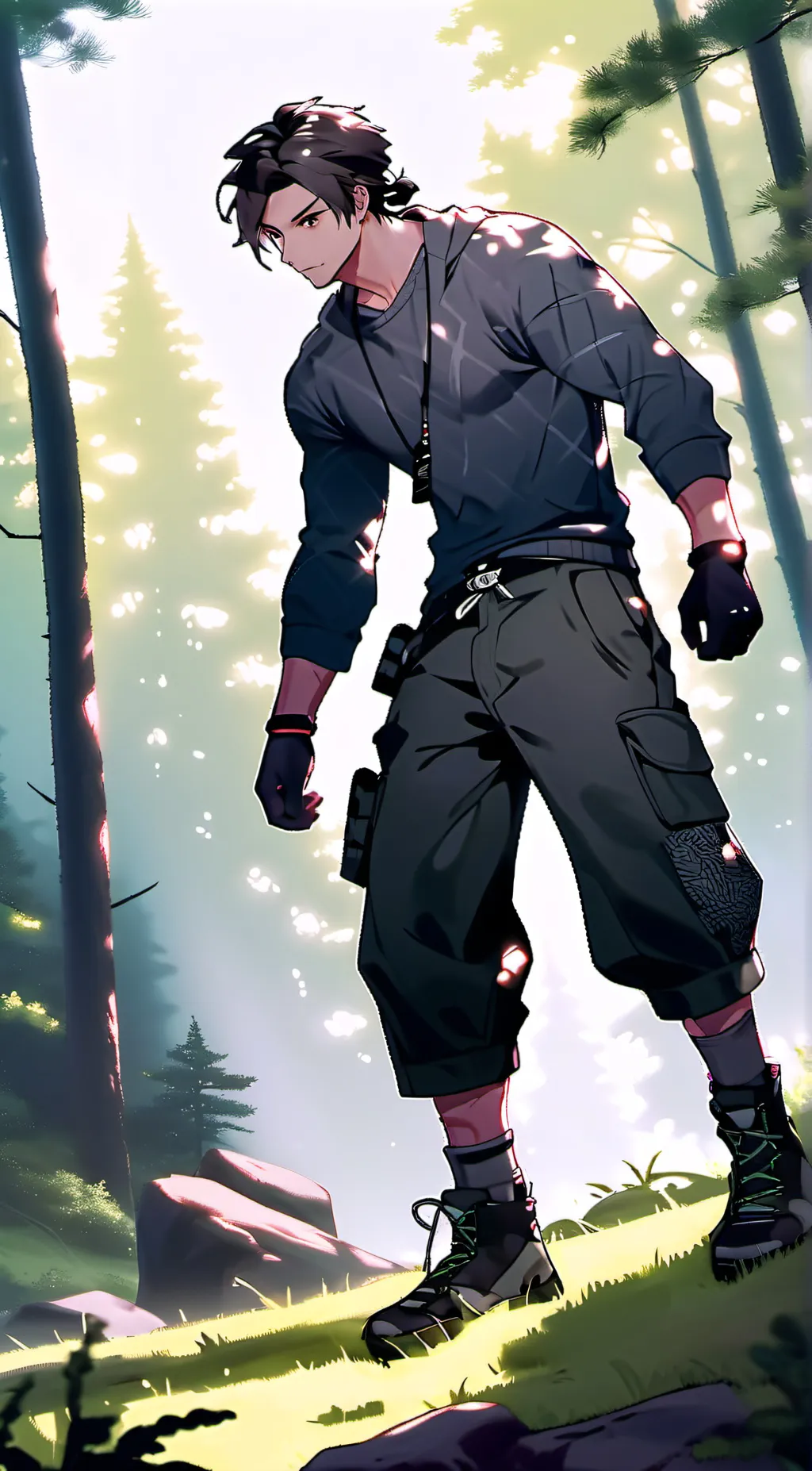 ai character: stallker background