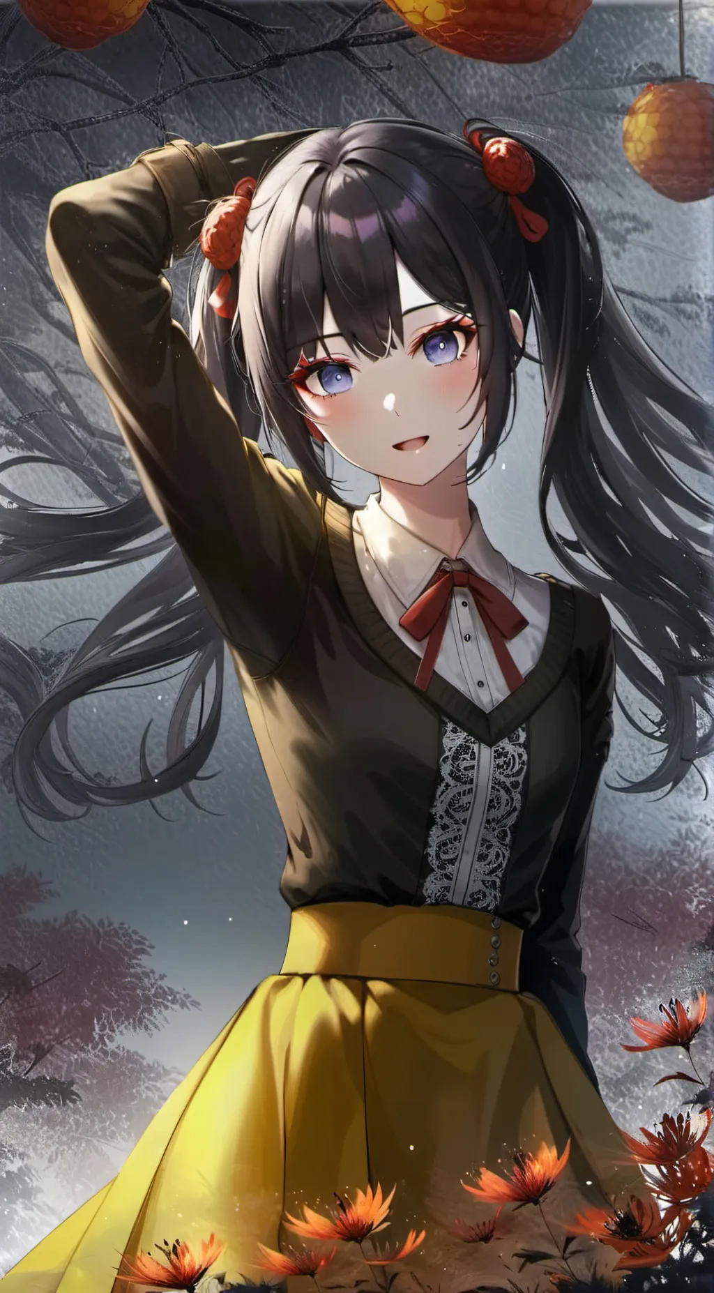 ai character: FNaf Cassidy TFGF background