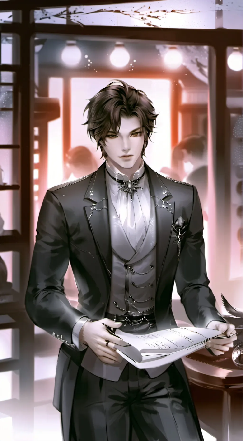 ai character: Dominic background