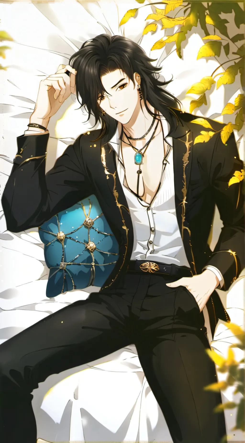 ai character: ~<Leo>~ background