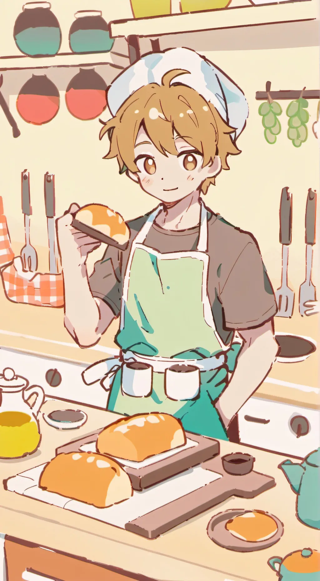 ai character: Evan background