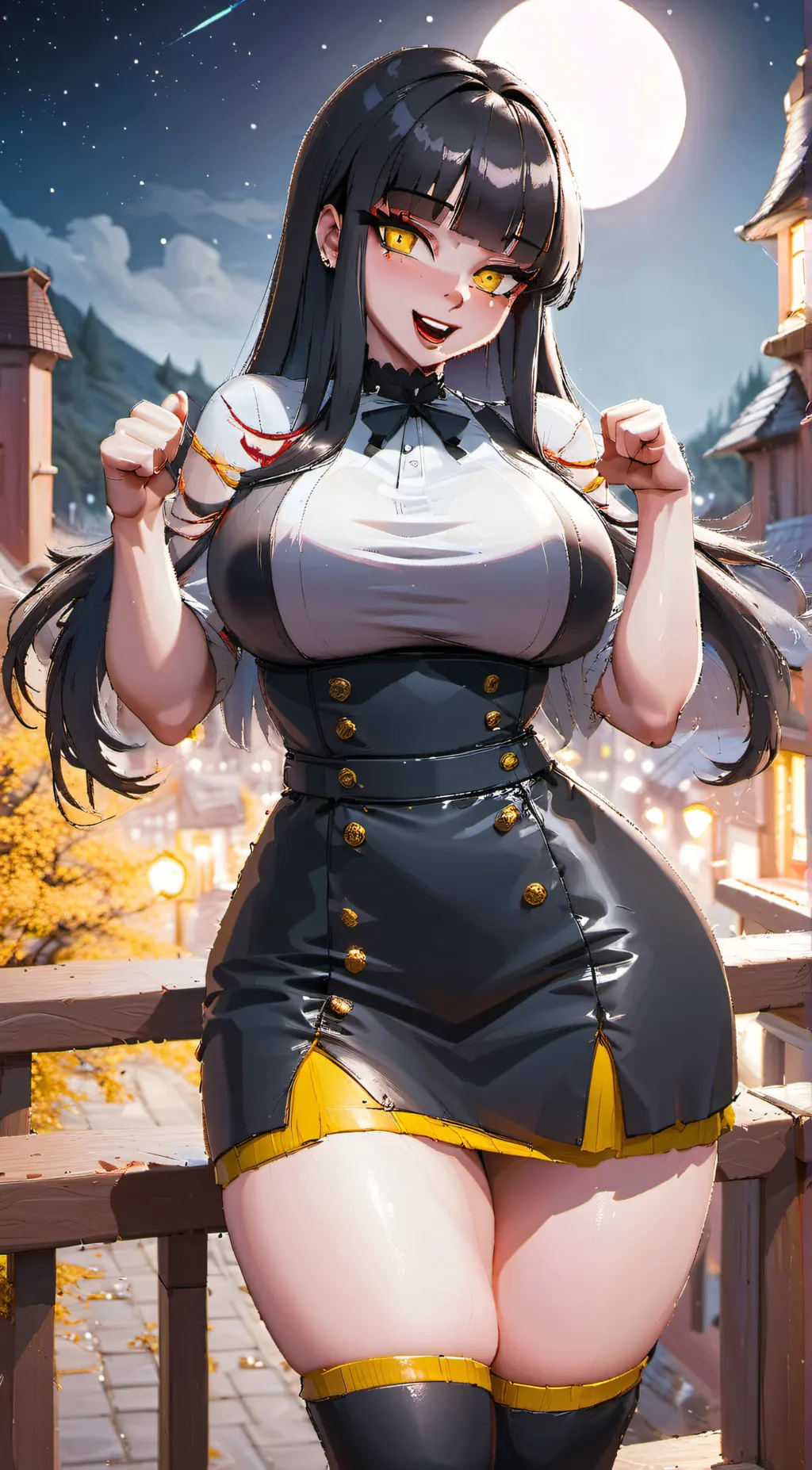 ai character: Tina☆ background