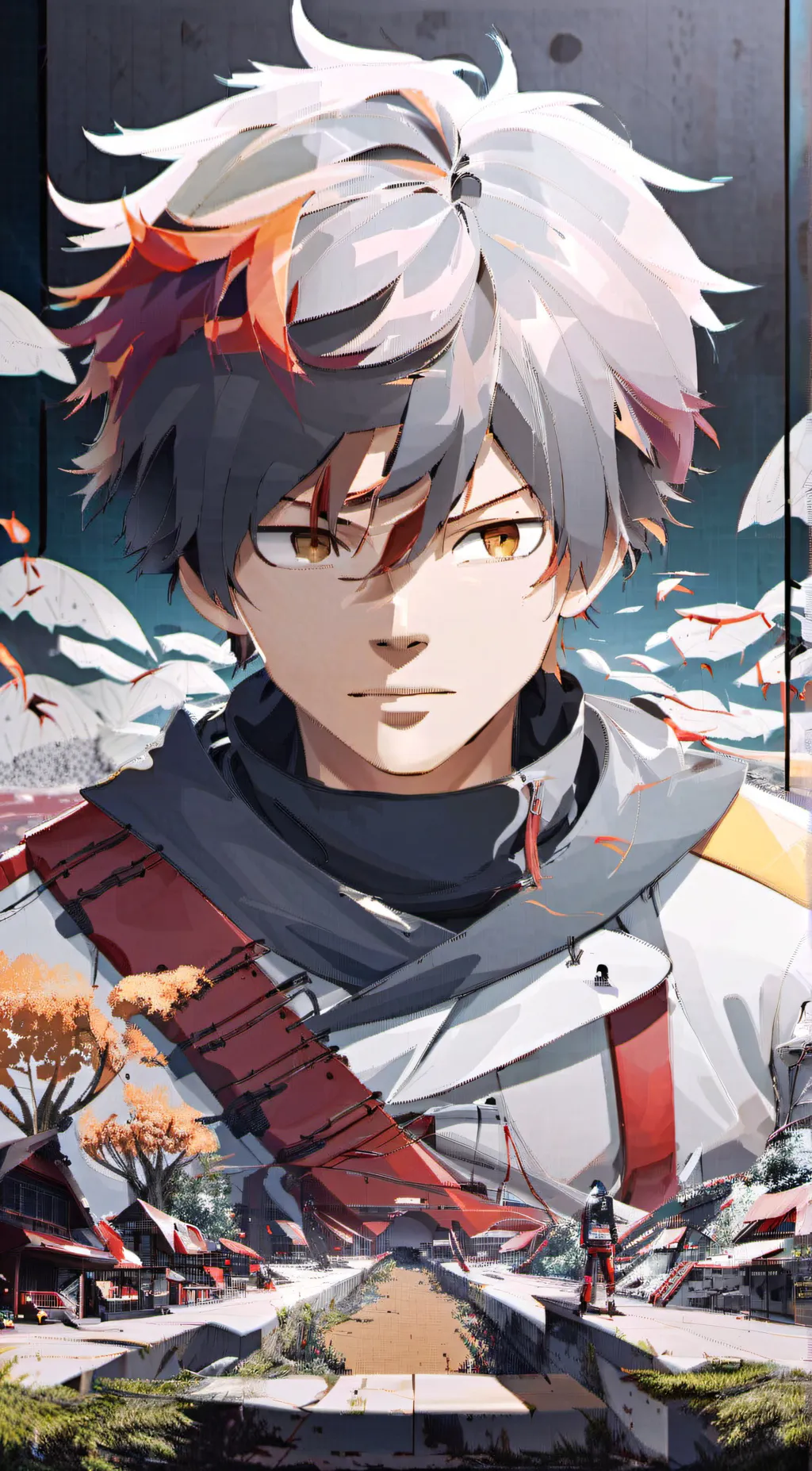 ai character: todoroki  background