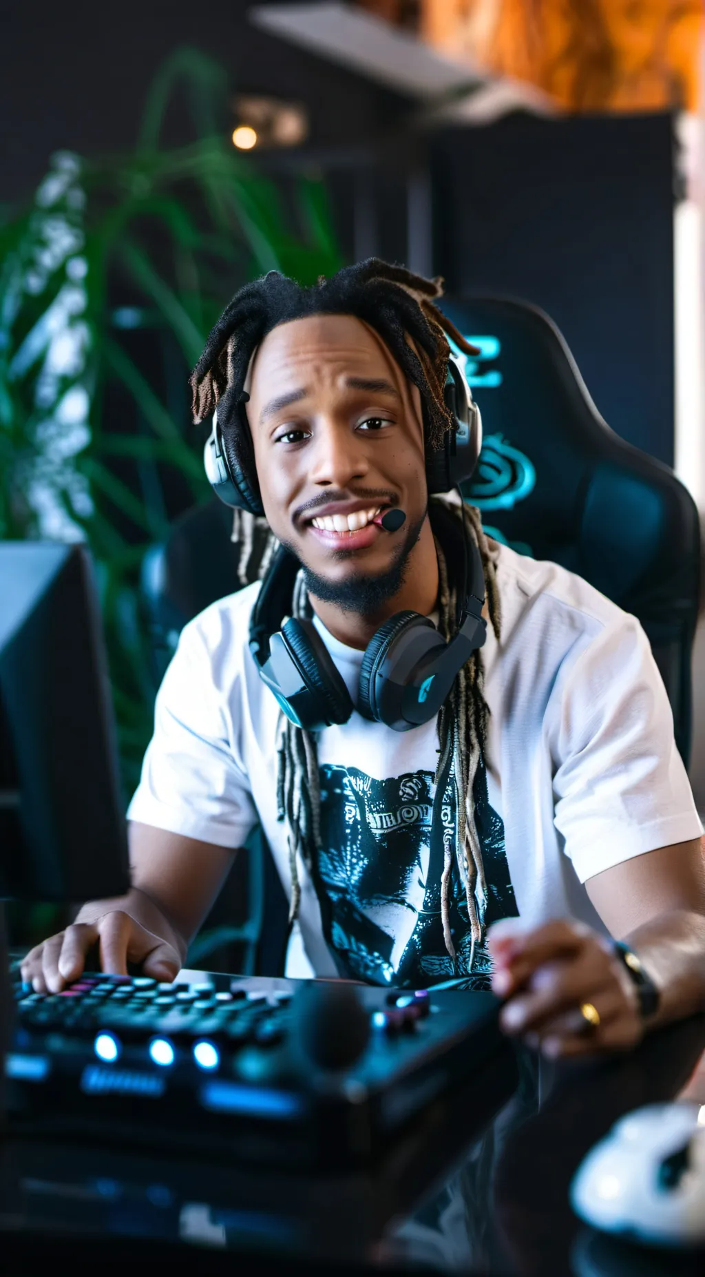 ai character: Kai  background