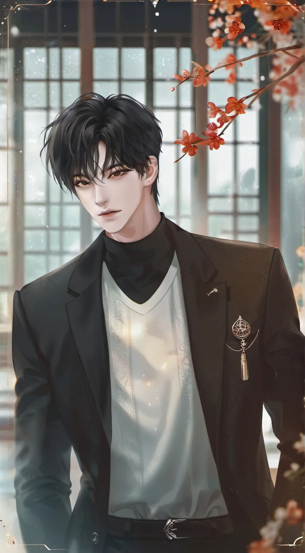 ai character: ☆Dustin☆ background