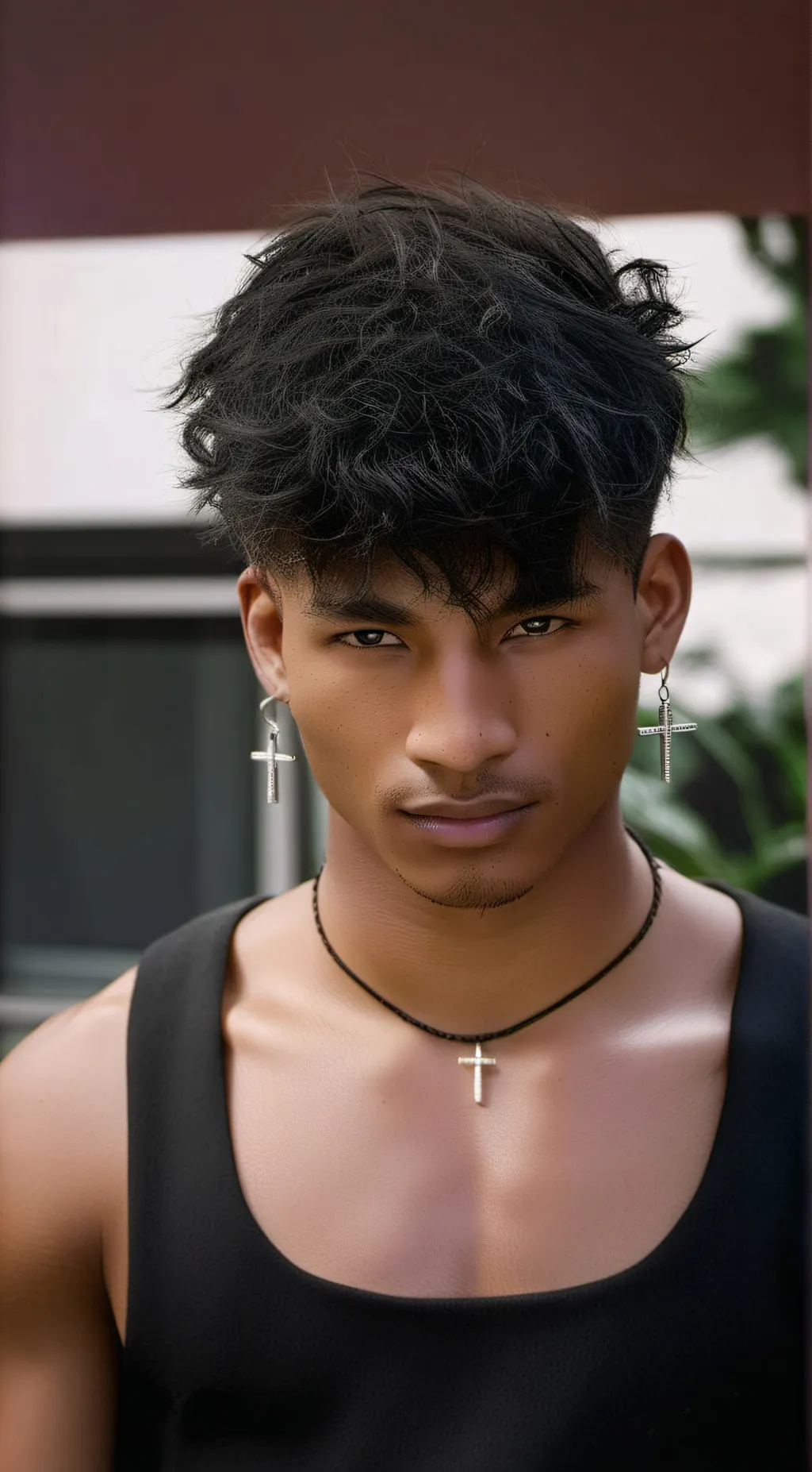 ai character: |Grey| background