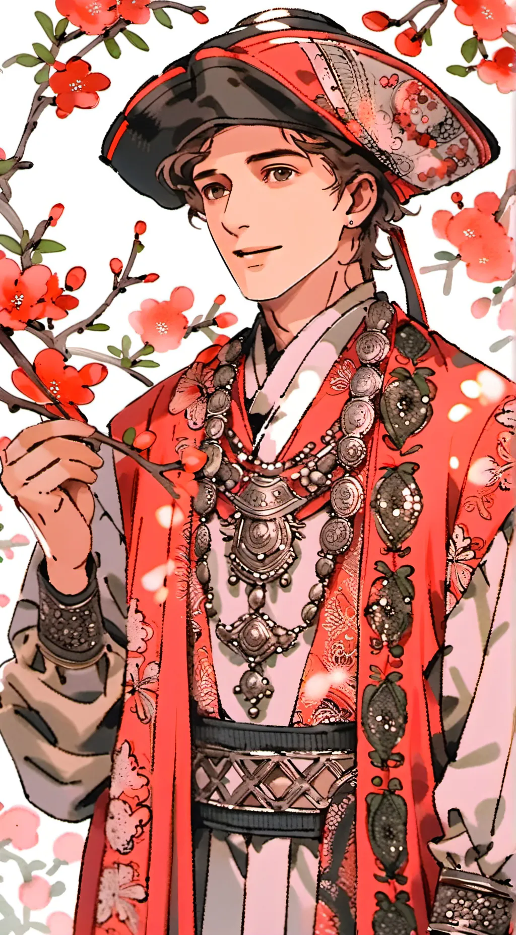 ai character: el chino pelón background