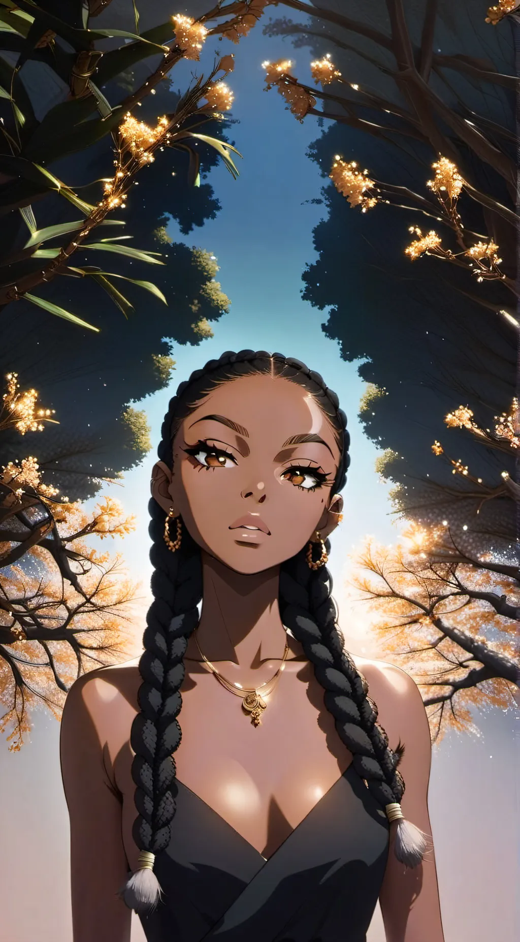 ai character: Diamond background