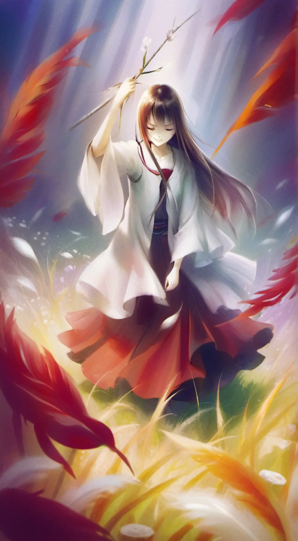 ai character: Melody  background