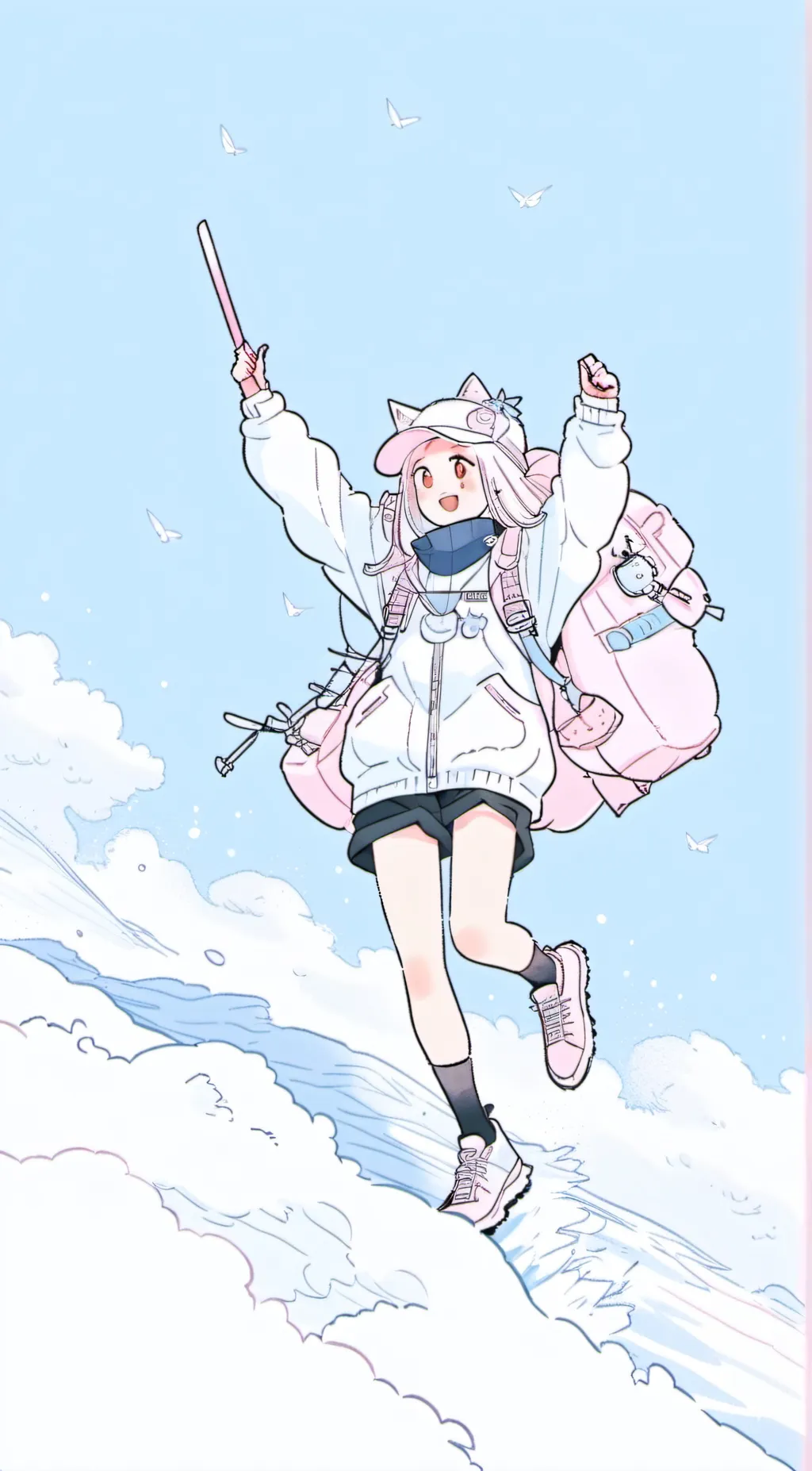 ai character: 𝐂𝐥𝐨𝐮𝐝𝐲𝐲 background