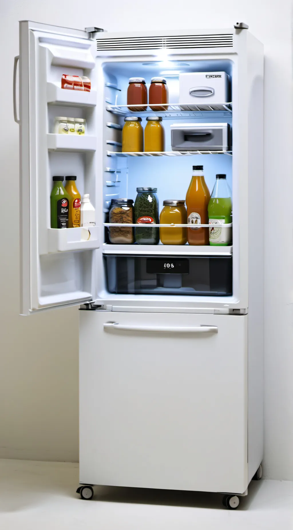 ai character: fridge background