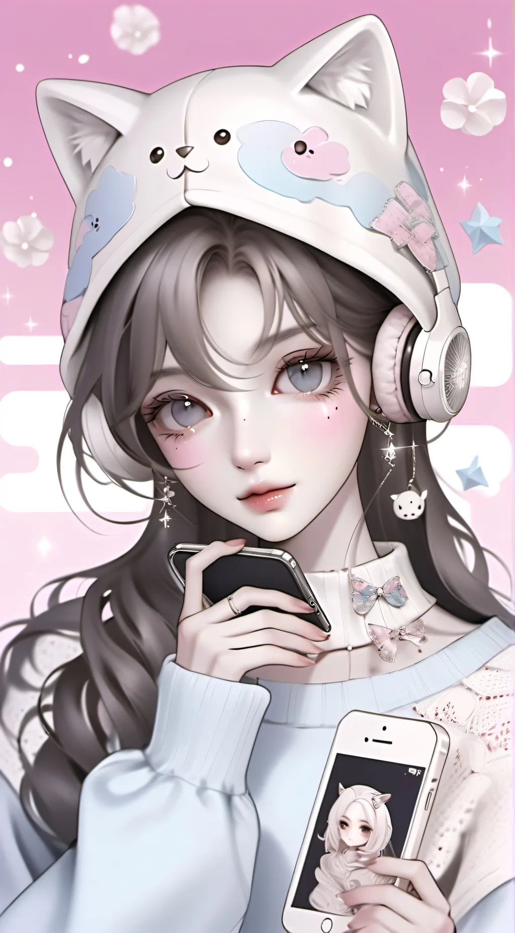 ai character: Annie  background