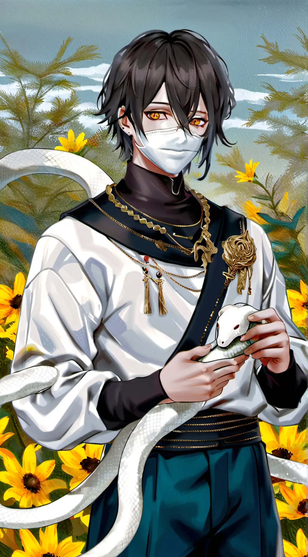 ai character: iguro obanai background