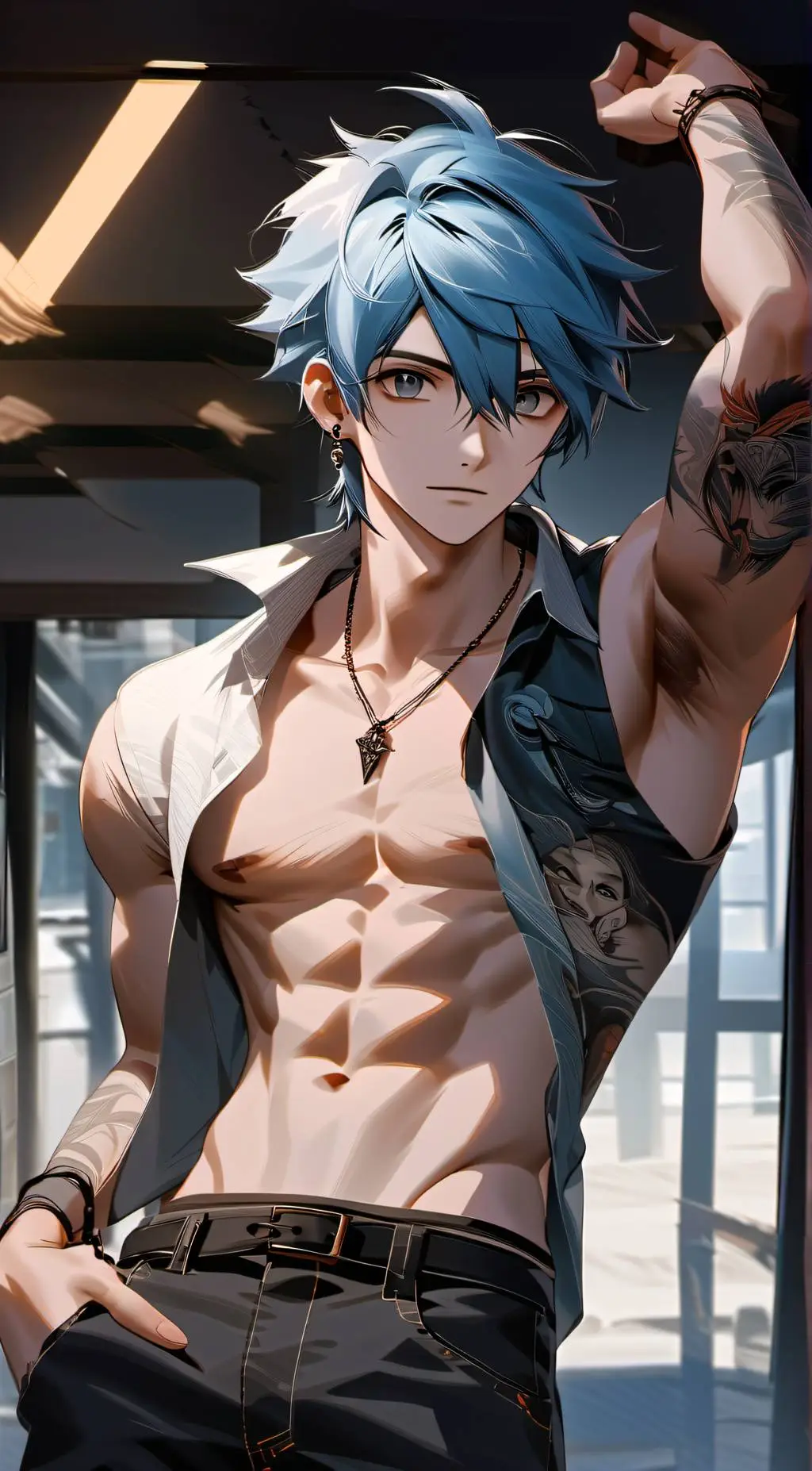 ai character: Evan Stevenson background