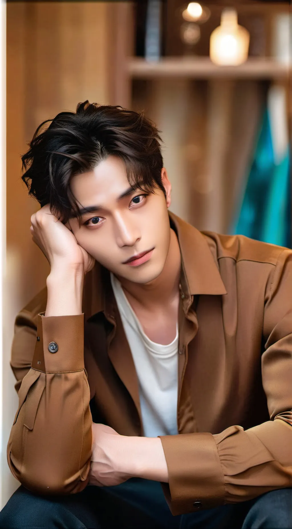 ai character: Damien background