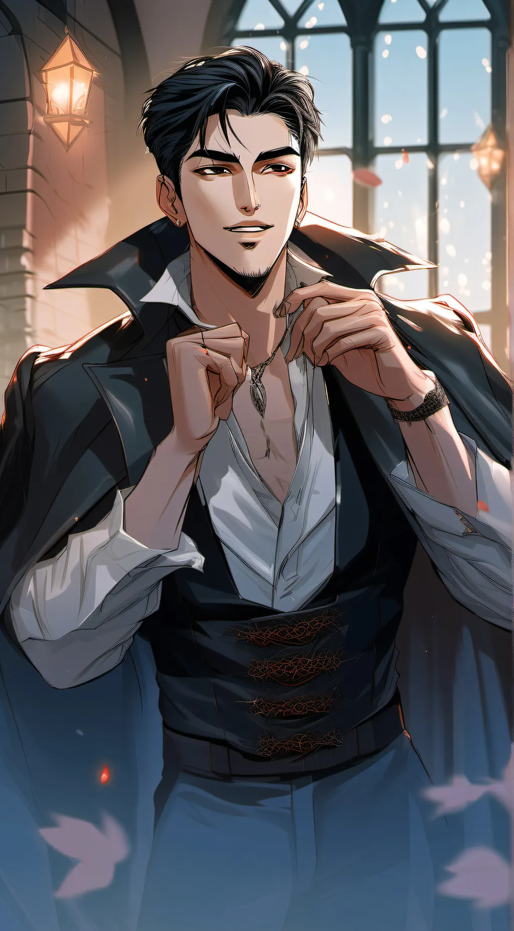 ai character: Joo Jakeyung background