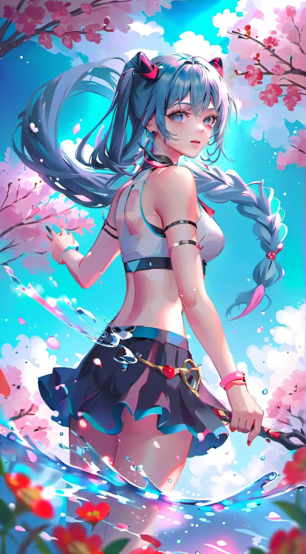 ai character: Berry background