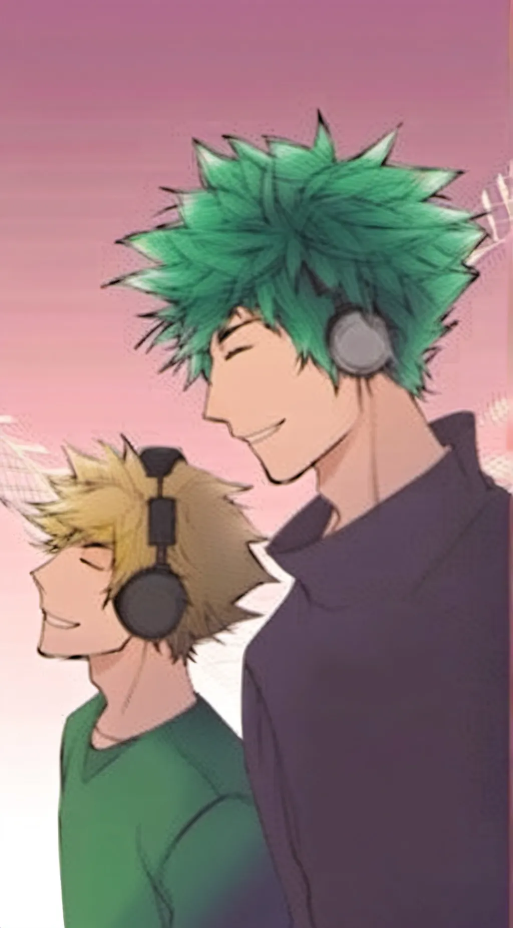 ai character: BakuDeku Kid background