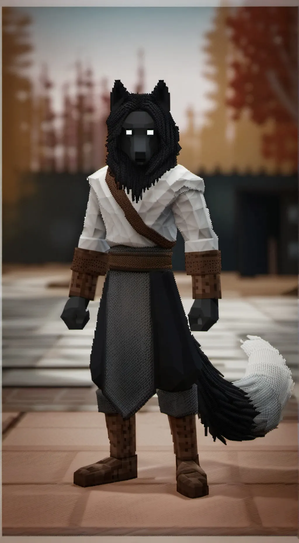 ai character: Puro! background