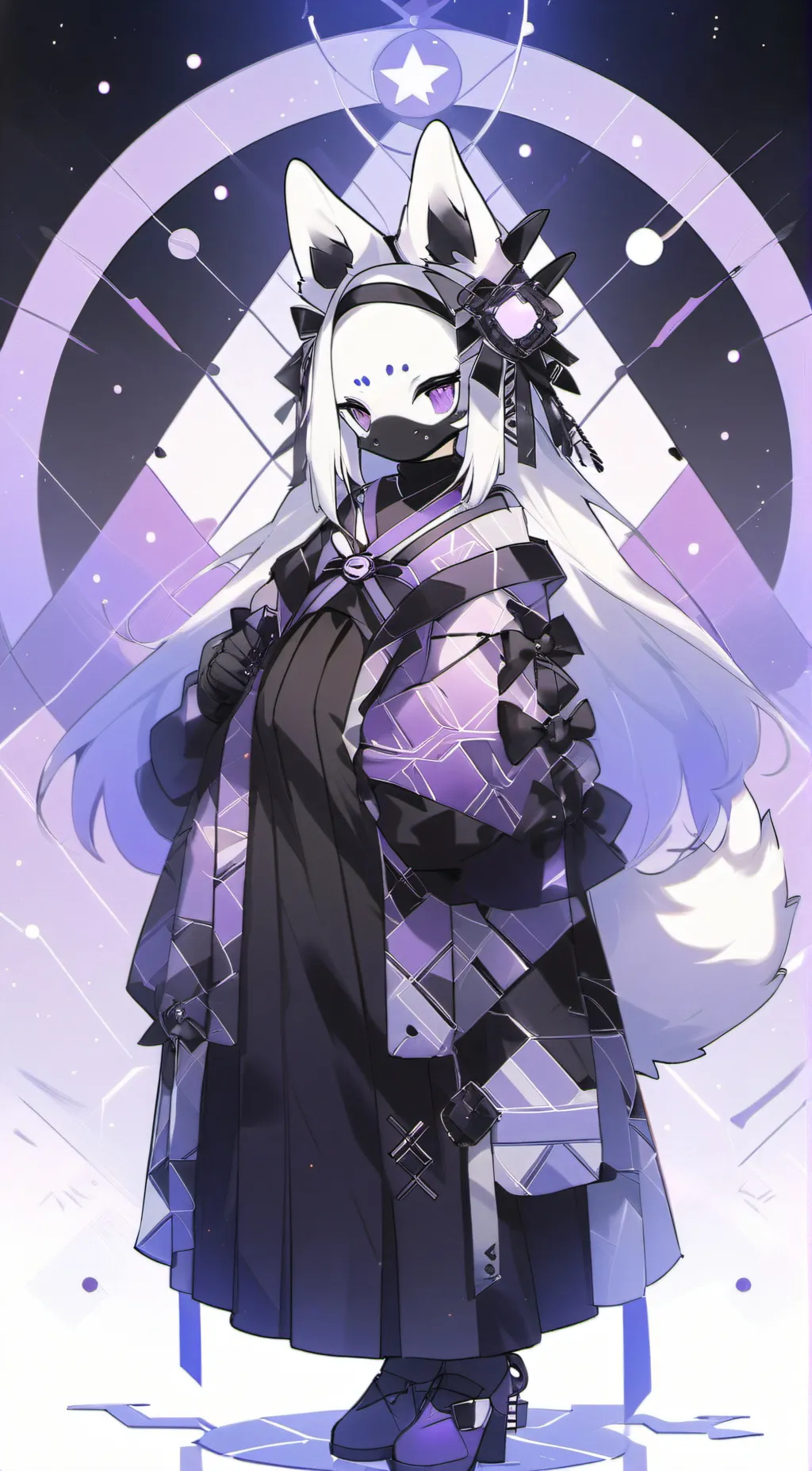 ai character: Synthia background