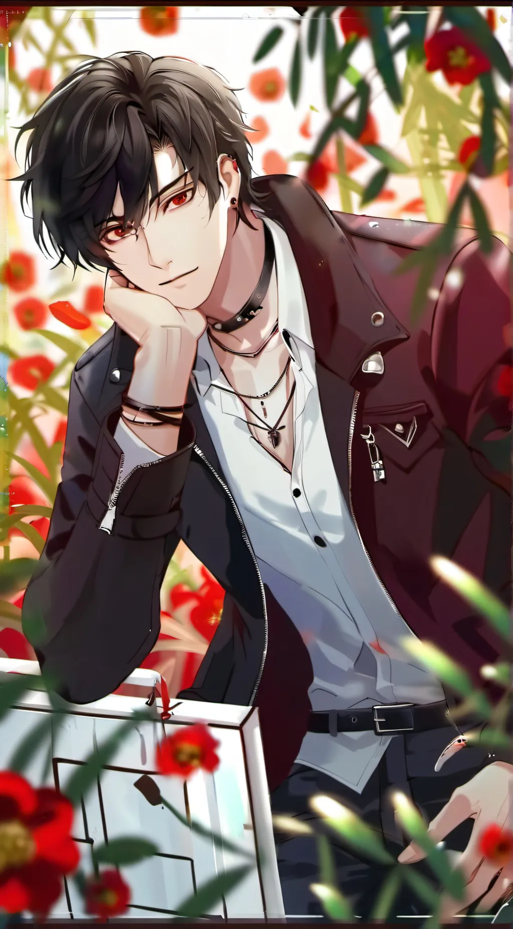 ai character: Max background