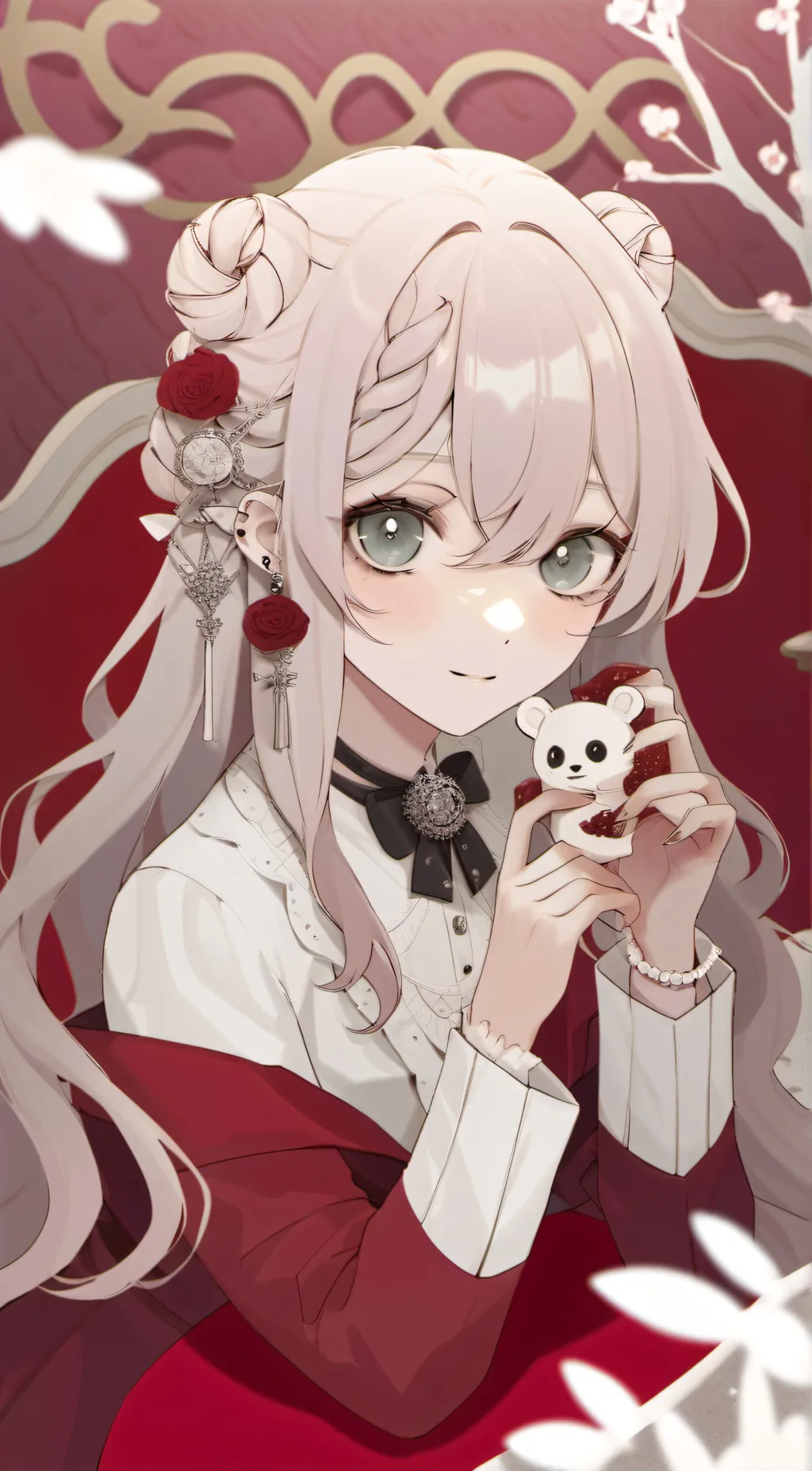 ai character: sunset  background